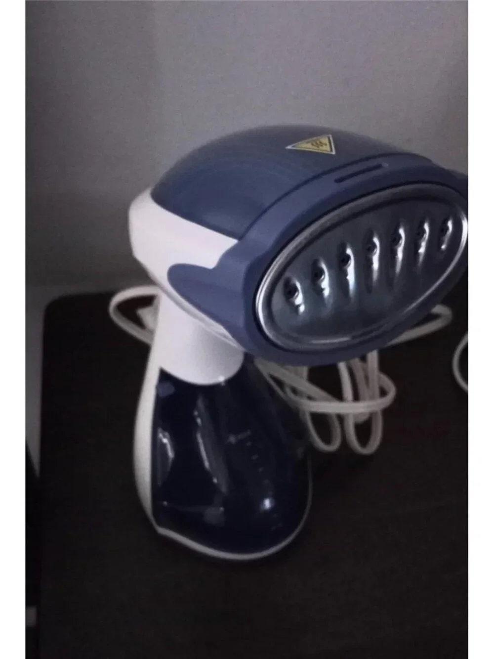 Steamer for Clothes, Handheld Garment Wrinkle Remover, Navy